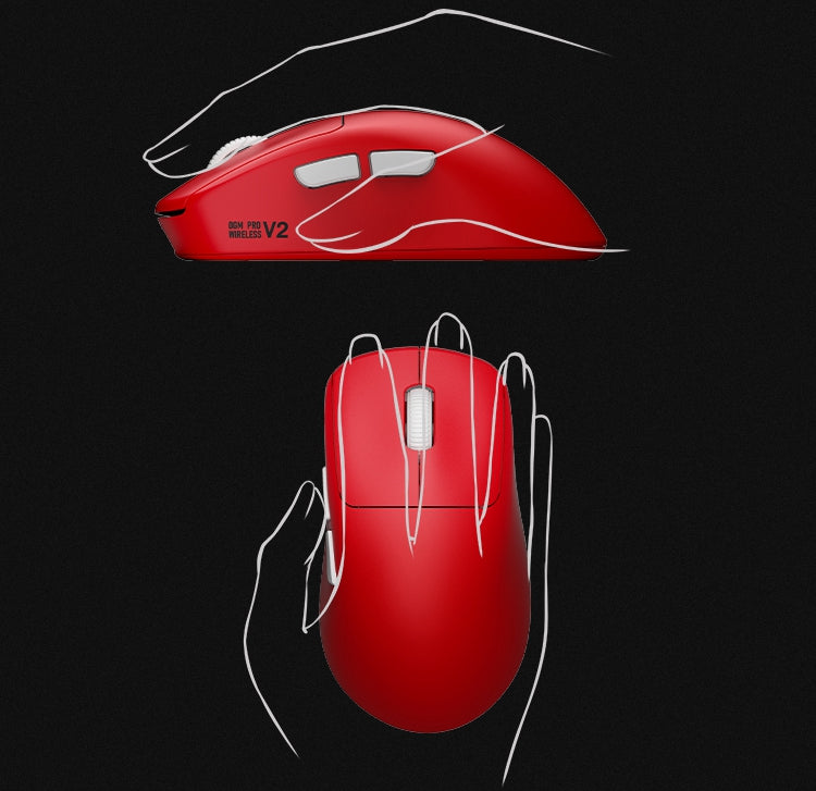WAIZOWL OGM Pro V2 PAW3950 Gaming Mouse 30000DPI 2.4G 3 Mode E-Sports Gaming Mouse With 8k Dongle Rechargeable Ergonomic Mouses