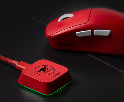 WAIZOWL OGM Pro V2 PAW3950 Gaming Mouse 30000DPI 2.4G 3 Mode E-Sports Gaming Mouse With 8k Dongle Rechargeable Ergonomic Mouses