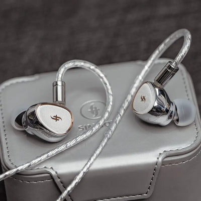 SIMGOT EA1000 Fermat Dual-Magnet Dual-Cavity DD+PR Structure HiFi Earphones IEM Wired Earbuds with Detachable Cable for Musician