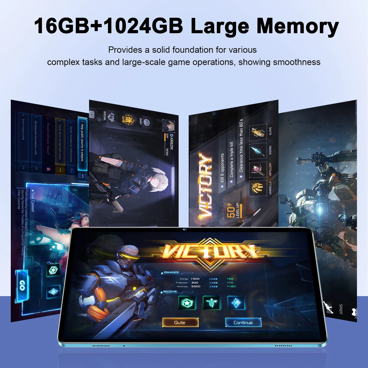Pad 15 Pro m Tablet 10.1 inch  Android 13