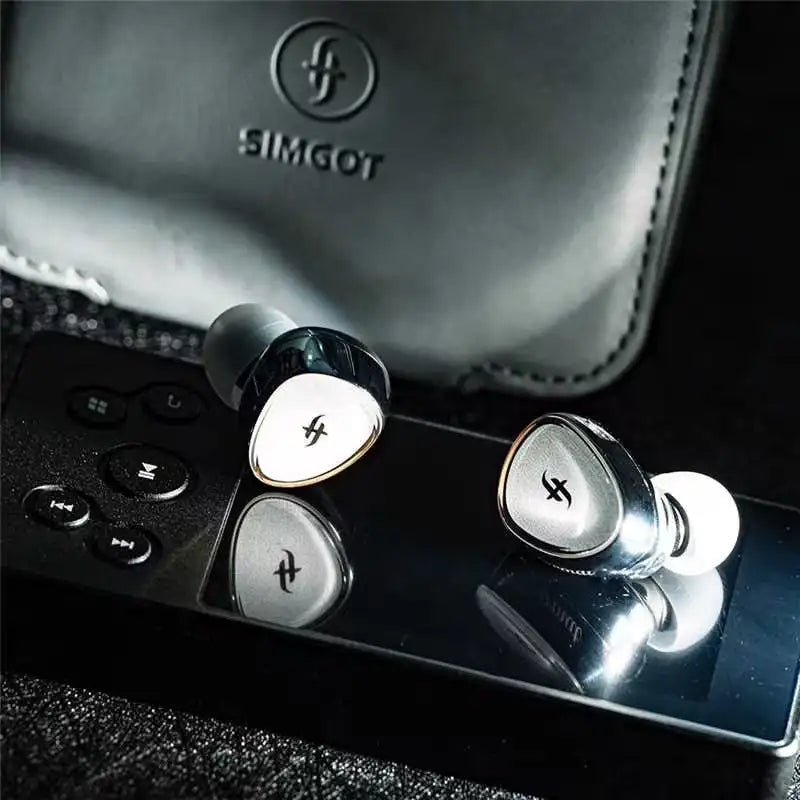 SIMGOT EA1000 Fermat Dual-Magnet Dual-Cavity DD+PR Structure HiFi Earphones IEM Wired Earbuds with Detachable Cable for Musician
