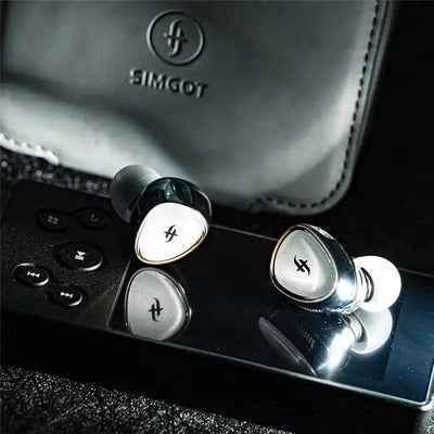 SIMGOT EA1000 Fermat Dual-Magnet Dual-Cavity DD+PR Structure HiFi Earphones IEM Wired Earbuds with Detachable Cable for Musician
