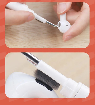 Hagibis Keyboard Cleaning Brush Computer Earphone Cleaning tools Keyboard Cleaner  keycap Puller kit for PC Airpods Pro 1 2