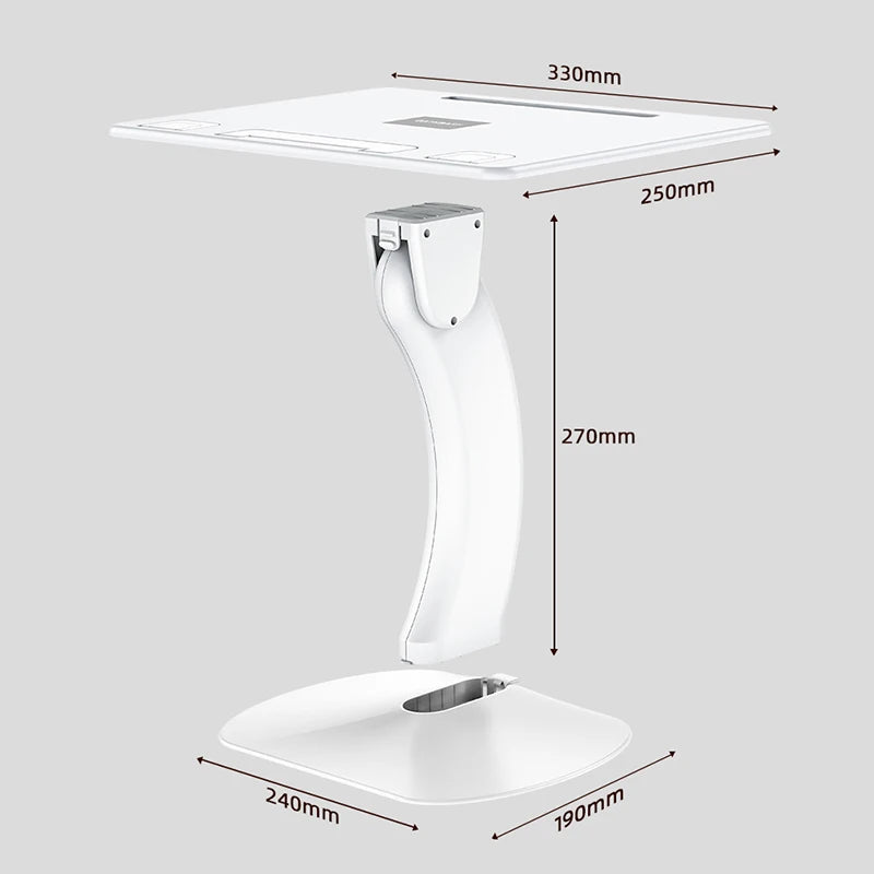 OATSBASF Portable Laptop Stand Notebook Stand Multi Function Desk For Macbook Air Pro Bed Room Reading Desk iPad Cooling Holder