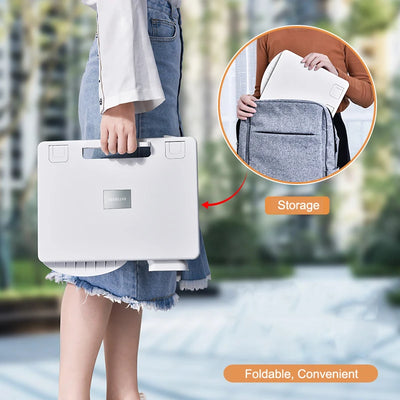 OATSBASF Portable Laptop Stand Notebook Stand Multi Function Desk For Macbook Air Pro Bed Room Reading Desk iPad Cooling Holder
