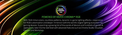 Razer Naga Left-Handed - Ergonomic MMO Gaming Mouse with 12 Programmable Thumb Buttons - 20,000 DPI