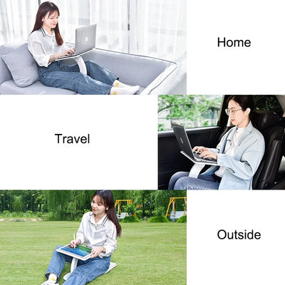 OATSBASF Portable Laptop Stand Notebook Stand Multi Function Desk For Macbook Air Pro Bed Room Reading Desk iPad Cooling Holder