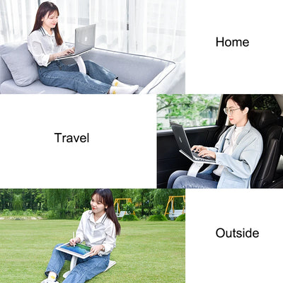 OATSBASF Portable Laptop Stand Notebook Stand Multi Function Desk For Macbook Air Pro Bed Room Reading Desk iPad Cooling Holder