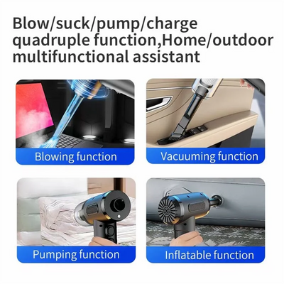 Latest Portable Compressed Air Duster Blower Cleaner USB Charging Computer Household Blower Cleaner Car Powerful Cleaning Durabl