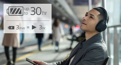 WH-1000XM5 Wireless Headphones, Noise Canceling, 30H Battery, Alexa/Google Assistant, Built-in Mic, Over-Ear Style