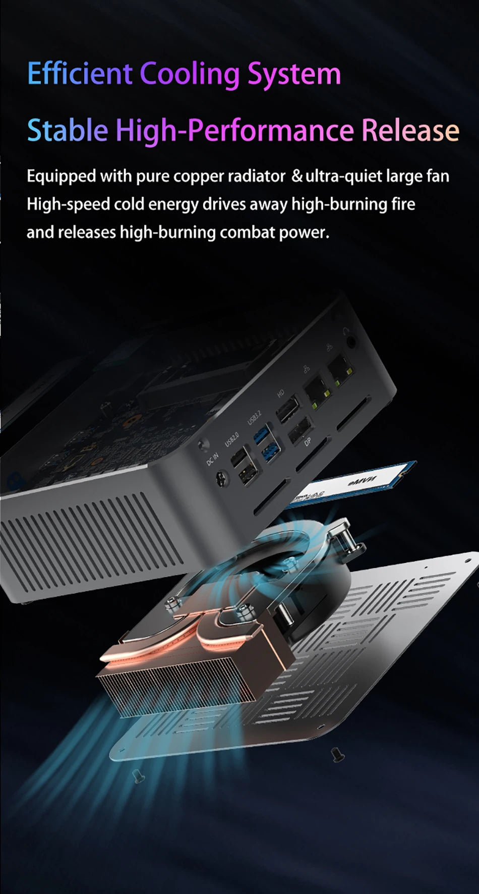 MOREFINE S600 13th Gen Intel  i9 12900HK Mini PC