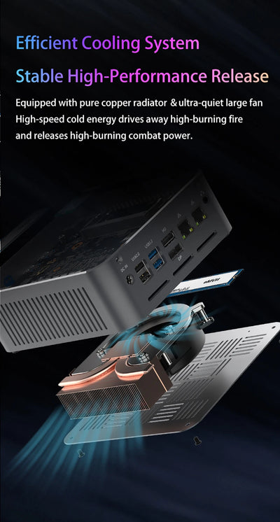 MOREFINE S600 13th Gen Intel  i9 12900HK Mini PC