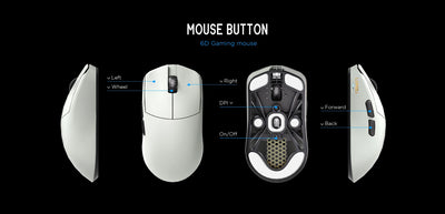 LAMZU MAYA X Gaming Mouse (8K Dongle Included, Web Driver Compatible)