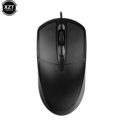 Ultra Thin USB Wired Mouse 1000 DPI Mice Mute Button For Laptop PC Wired Mouse For MacBook Air Pro Computer Peripherals