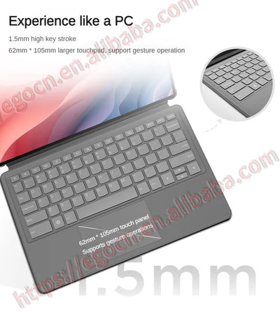 Lenovo Xiaoxin Pad Pro 12.7 2025 Magnetic Keyboard and Stand 2nd Protection Case