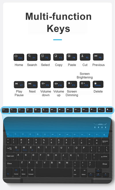 WiWU Keyboard for iPad 10th 2022 10.9 Magnetic Wireless Keyboard for iPad Air 4 5 11 inch Keyboards for iPad 10.2 Air 3 10.5