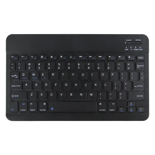 Mini Bluetooth Wireless Keyboard and Mouse Set 10 Inch Rechargeable English Keypad Mice For Tablet ipad Pro 12 9 Air 4 S6 Lite