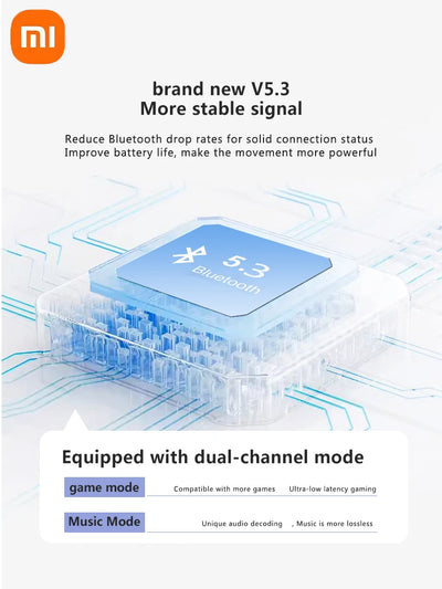 Xiaomi Bluetooth 5.3 Earphones Wireless Bone Conduction Waterproof Earphones Stereo Over-ear Sports Earphones with Microphone