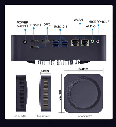 Intel i9 12900H i7 13620H NVIDIA GeForce RTX 4060 4050 Gaming Mini PC