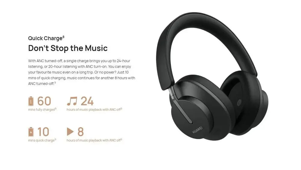 Huawei Freebuds Studio Bluetooth 5.2 Headphone ANC 6 Mic Noise Cancelling Earphone AAC HiFi Audiophile Stereo Wireless Headset