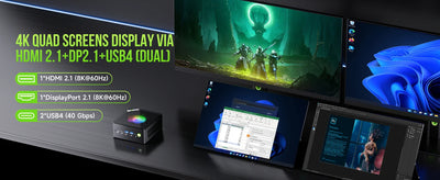 GMKtec K11 Nucbox AMD R9 Gaming Computer