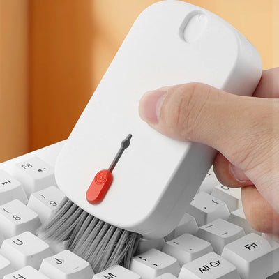 5 in 1 Laptop Screen Keyboard Cleaner Kit Multi-Function with 18ml Cleaners Mist for Computer Macbook Phone iPhone