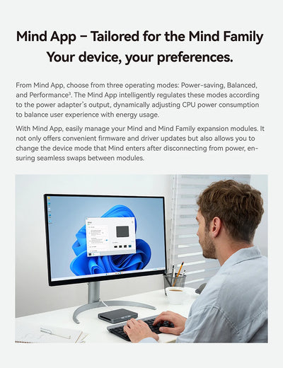 Khadas Mind 2 Mini PC Intel® Core™ Ultra 7 155H Processor