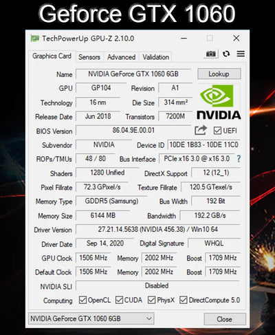 PCWINMAX GTX 1060 6GB Video Card DDR5 192BIT Origina Graphics Card Gaming GPU GTX1060 Placa de Video for Desktop PC