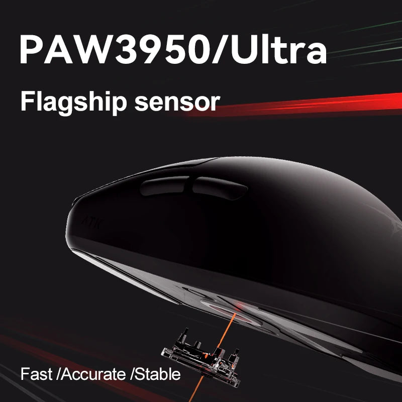 ATK BlazingSky F1 Extreme Wireless Gaming Mouse PAW3950 Ultra Dual-Mode 8000Hz 35g Lightweight E-sports FPS Mice