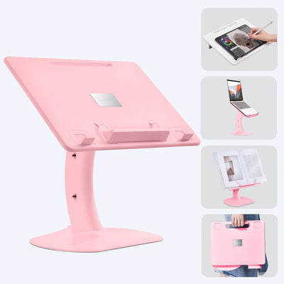 OATSBASF Portable Laptop Stand Notebook Stand Multi Function Desk For Macbook Air Pro Bed Room Reading Desk iPad Cooling Holder