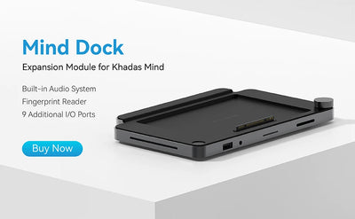 Khadas Mind 2 Mini PC Intel® Core™ Ultra 7 155H Processor