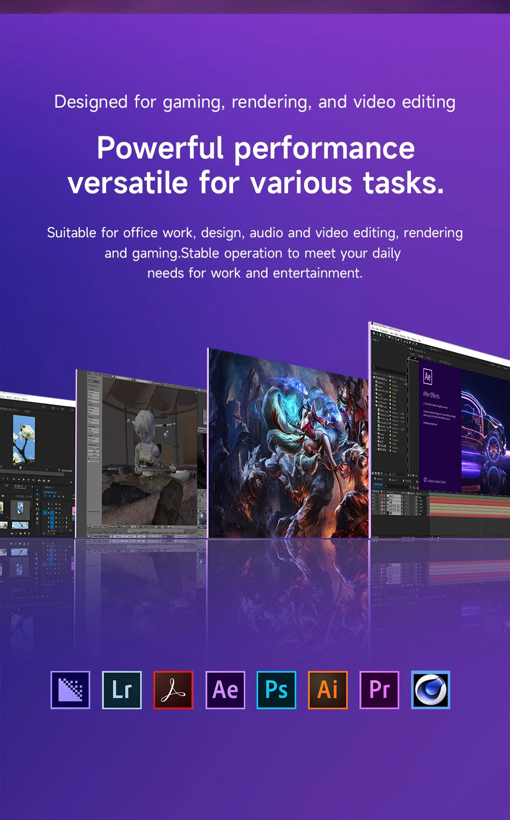MLLSE K2 Mini AMD Ryzen 7 7735HS Gaming Computer
