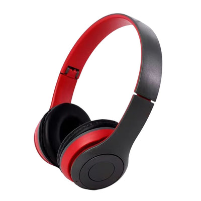 P47 Wireless Over Ear Headset Noise Cancelling Bluetooth-Compatible 5.0 Game Headset Card Mp3 Player Built-in Mic for Smartphone
