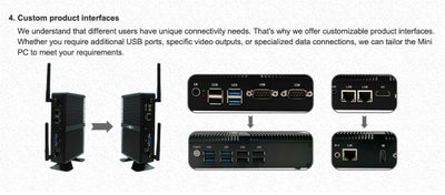 Eglobal Intel Mini PC Gamer Ultra5