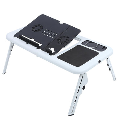Adjustable Laptop Desk Lightweight Laptop Desk Laptop Notebook PC Folding Portable Car Bed Sofa Desk Stand Table 110lbs Capacity