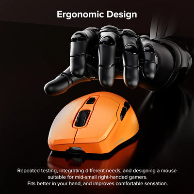 Kysona Uranus Pro Wireless Game Mouse Bluetooth 2.4g Three Mode E-Sports Lightweight Ergonomics Gaming Mouse For PC Gamer Gift