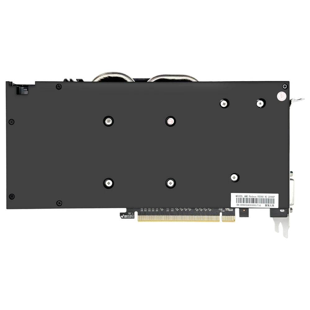 SOYO New AMD RX580 8GB gaming graphics card GPU 256bit PCIe x16 3.0 GDDR5 video memory DP suitable for desktop PC  video card