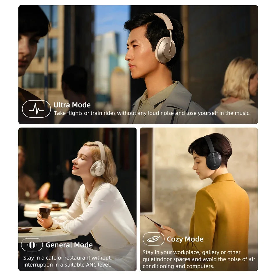 Huawei Freebuds Studio Bluetooth 5.2 Headphone ANC 6 Mic Noise Cancelling Earphone AAC HiFi Audiophile Stereo Wireless Headset
