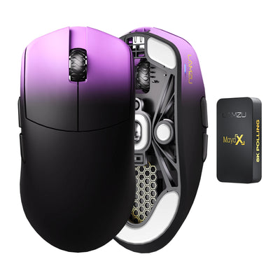 LAMZU MAYA X Gaming Mouse (8K Dongle Included, Web Driver Compatible)