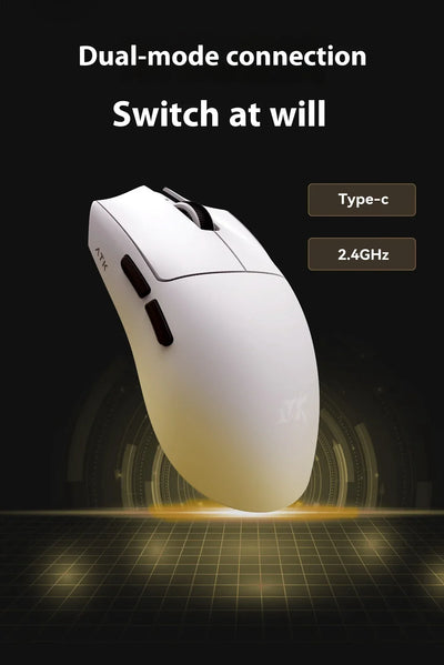 ATK Blazing Sky X1 Pro Max Ultra ULTIMATE Mouse Three Mode Bluetooth Wireless Mouse Paw3950 8K Lightweight FPS E-sports Pc Gamer