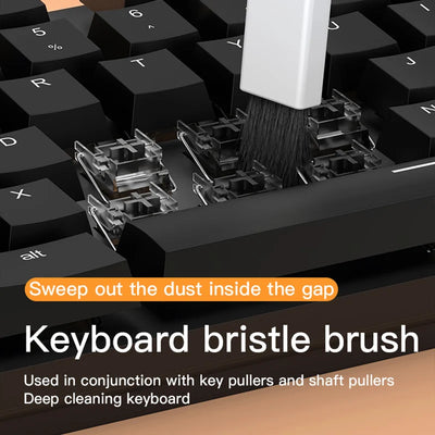 20-in-1 Cleaner Kit Computer Keyboard Brush Earphones Cleaning Pen Screen Cleaning Spray Bottle Cleaning Tools Keycap Puller Set
