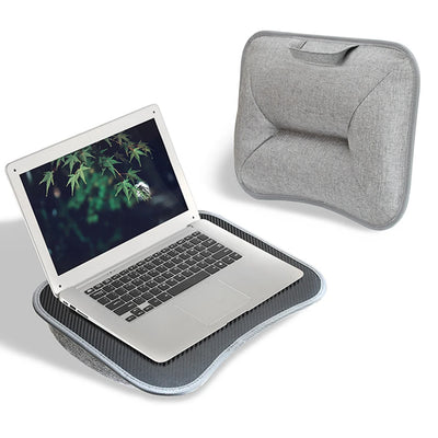 Laptop Lap Desk with Soft Pillow Cushion Multifunctional Laptop Desk Writing Padded Tray for Work Game