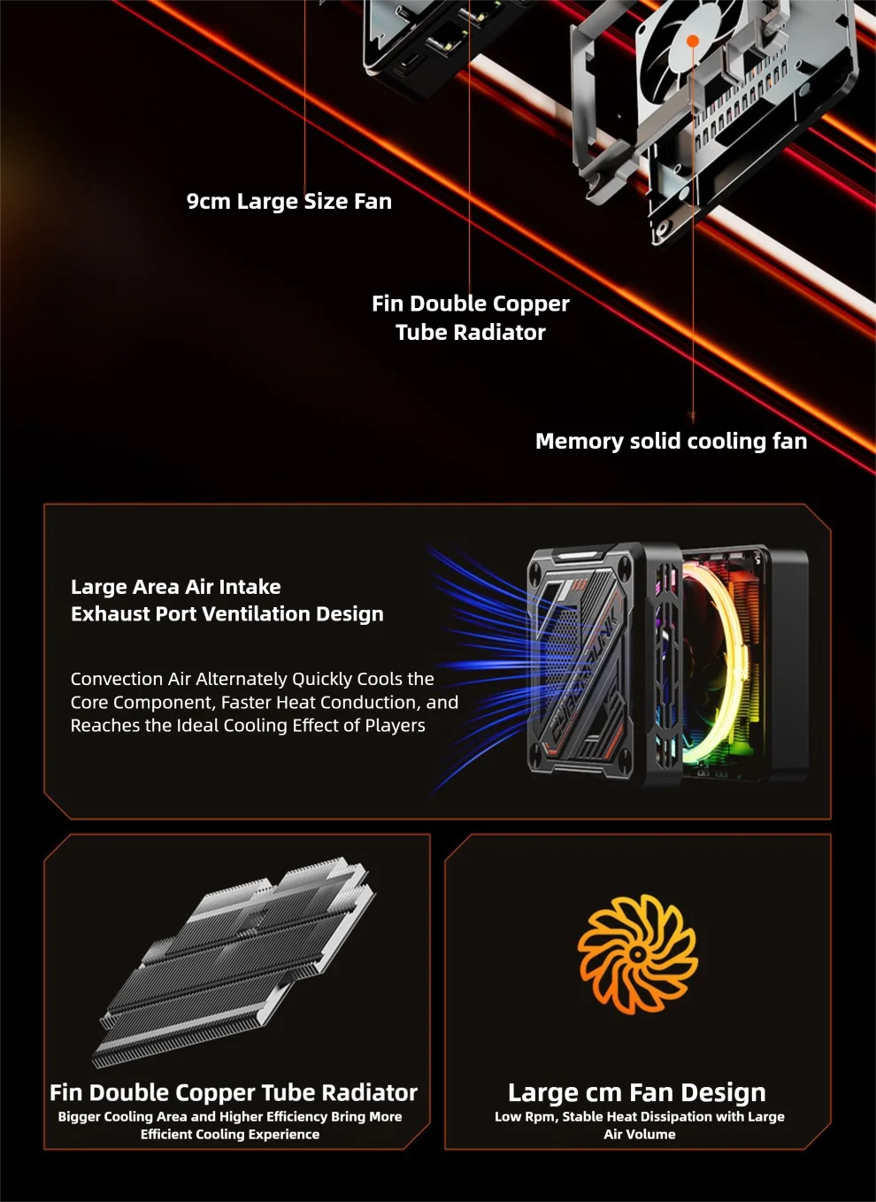 Mini Pc AMD Ryzen R7-7840HS 8 Core 16 Thread Computer