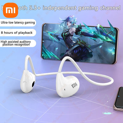 Xiaomi Bluetooth 5.3 Earphones Wireless Bone Conduction Waterproof Earphones Stereo Over-ear Sports Earphones with Microphone