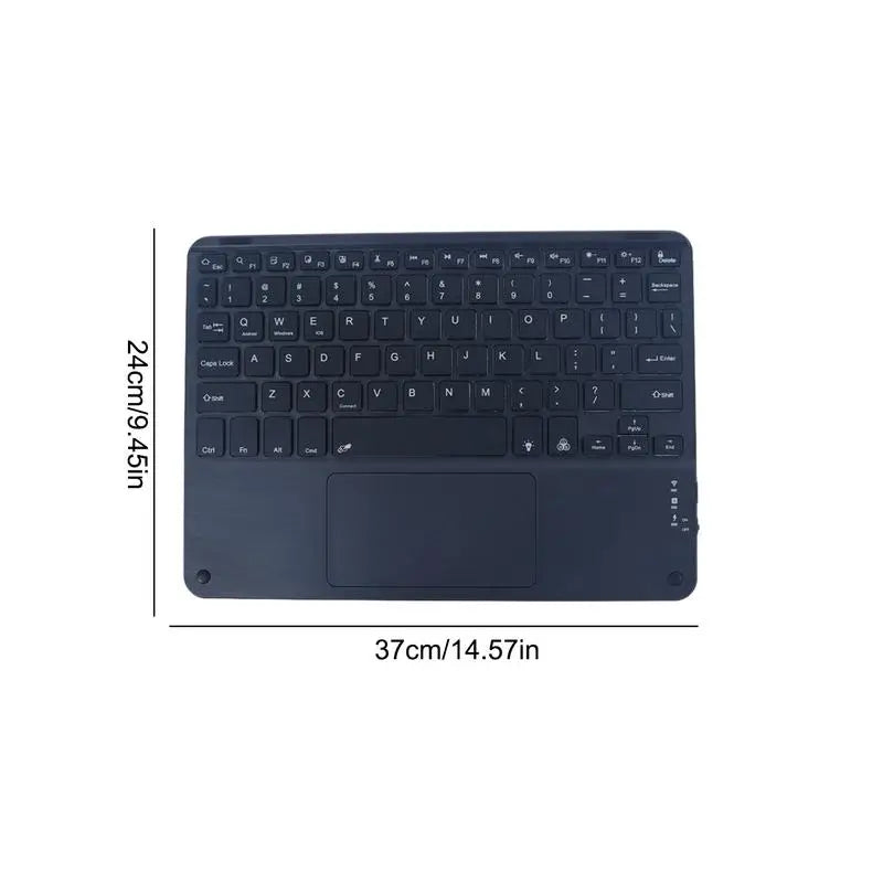 Tablet Keyboard Backlight Keyboard For Desktop Wireless Keyboard With Touchscreen Tablet Computer Keyboard For Home Work