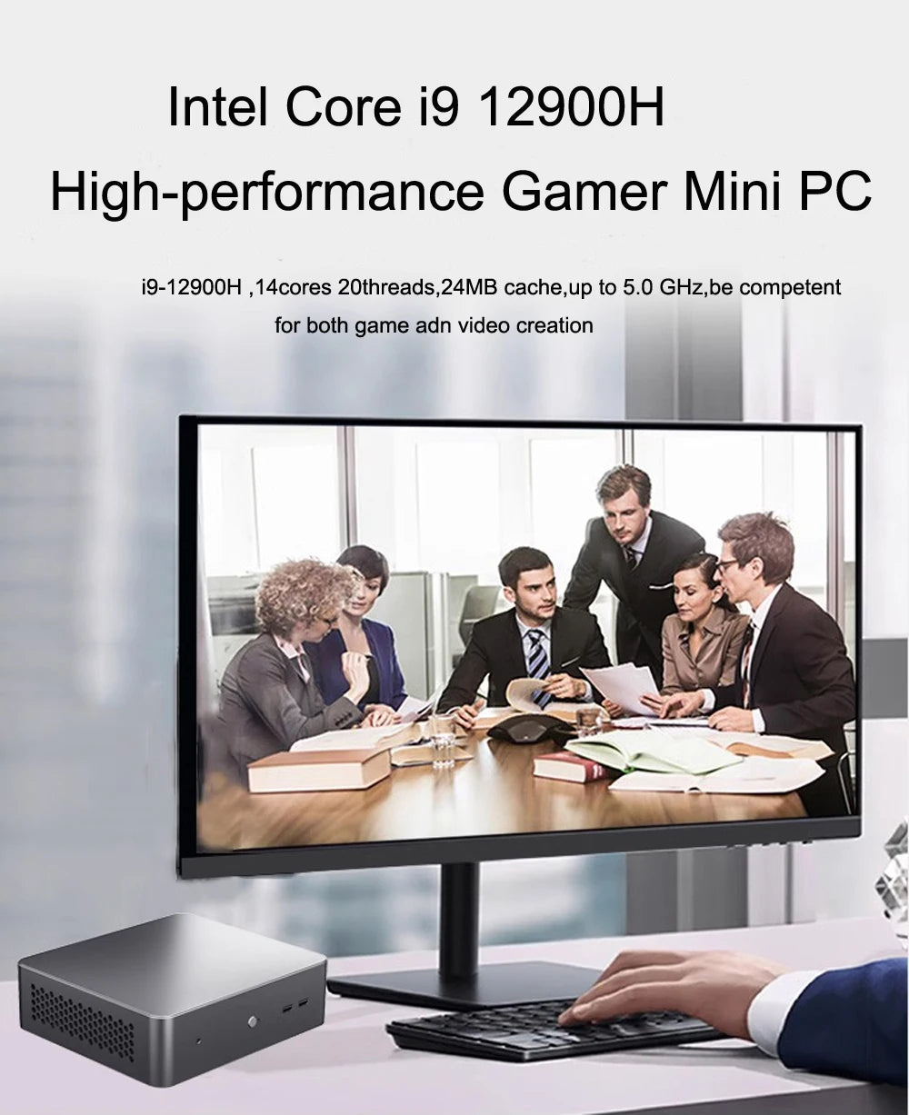 Intel i9 12900H i7 13620H NVIDIA GeForce RTX 4060 4050 Gaming Mini PC