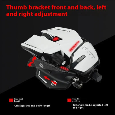 Madcatz Rat8+ Mouseesports Gaming Rat Pro X3 Wired Mechanical Mouse 11 Keys Programming Button Mice Pmw3389 Comfortable Custom