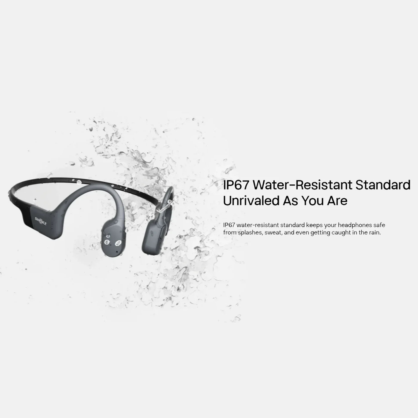 SHOKZ OpenRun Air S803 Bone Conduction Running Wireless Bluetooth Sports Earphones Not In Ear Waterproof Sports