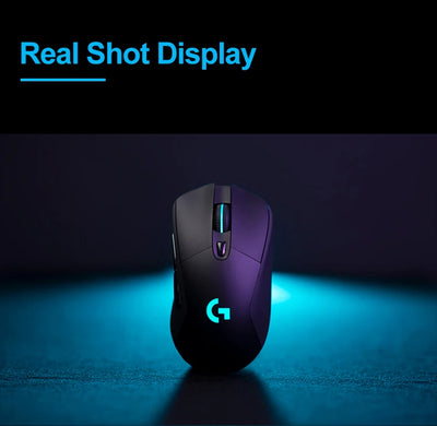 Logitech G703 LIGHTSPEED HERO Sensor E-sports Gaming Mouse 25600DPI Rechargeable Ergonomic 2.4G Wireless Mice RGB Backlight 1ms