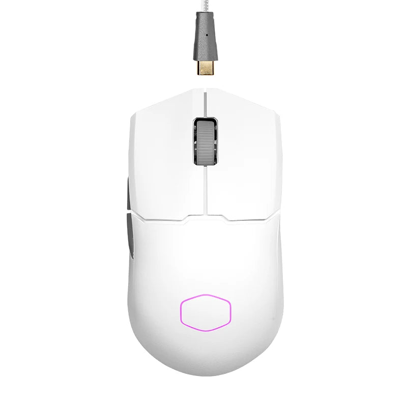 Cooler Master MM712 Wireless Gaming Mouse Three Modes RGB 59G Lightweight 19000DPI Office Mouse Support Bluetooth 5.1